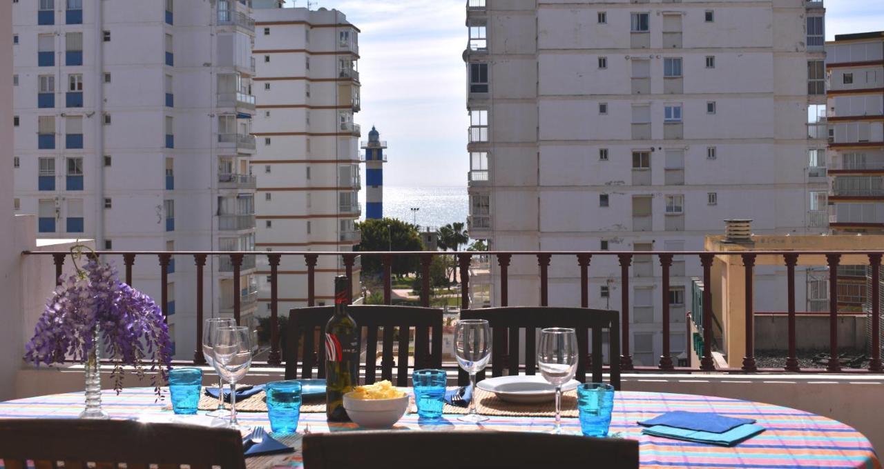 Atico Con Gran Terraza Y Vistas Al Mar Lejlighed Torre Del Mar Eksteriør billede
